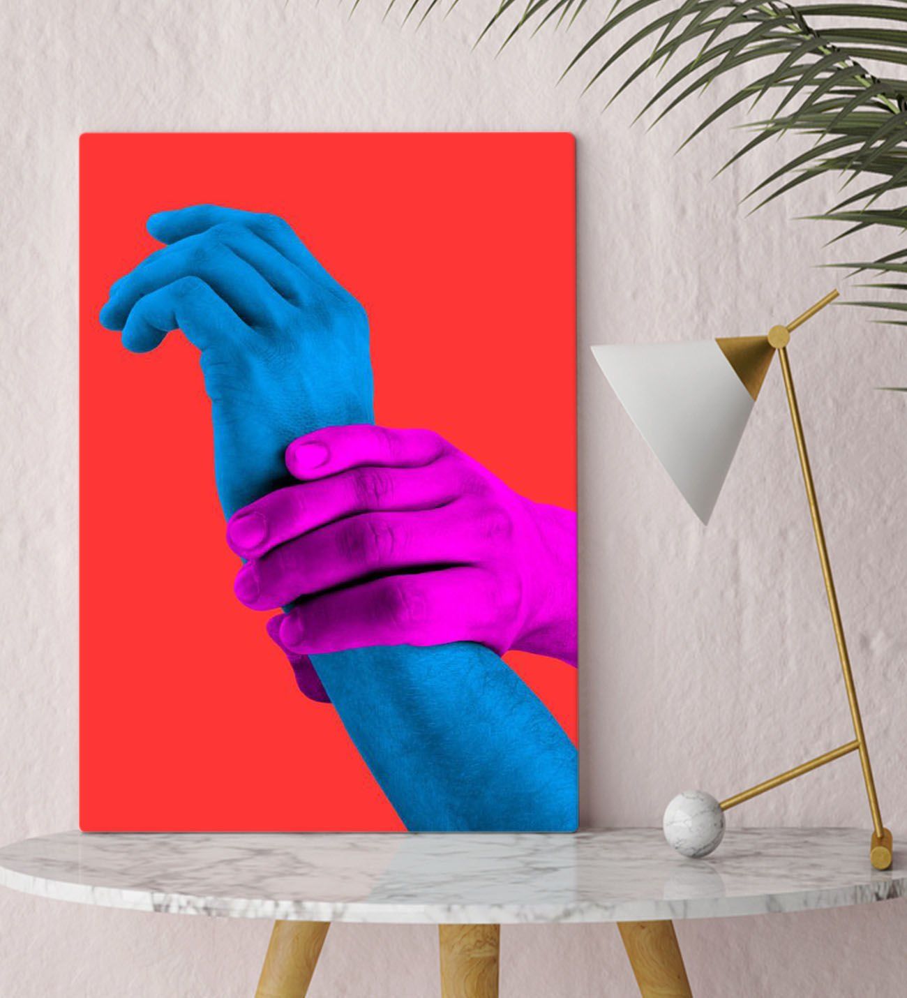 Bk Gift Fantastic Tasarımlı Kanvas Tablo-36 30X50CM Ev Dekorasyonu, Ev Hediyesi