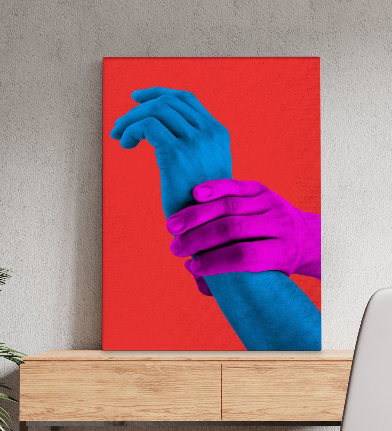 Bk Gift Fantastic Tasarımlı Kanvas Tablo-36 50X70CM Ev Dekorasyonu, Ev Hediyesi