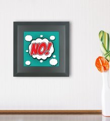 BK Gift Pop Art Tasarımlı Ahşap Çerçeveli Taş Duvar Dekoru-10