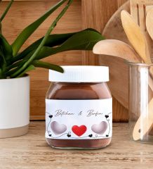 BK Gift Sevgiliye Özel Hediye Seti-2, Sevgililer Günü Hediyesi, Yıl Dönümü Hediyesi, Nutella 400gr., Doğum Günü Hediyesi