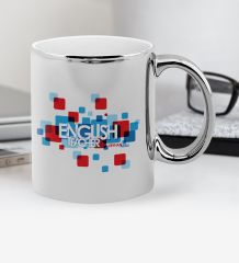 Kişiye Özel İngilizce Öğretmeni Krom Kupa Bardak - 3