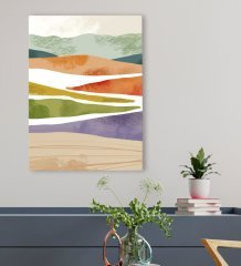 BK Gift Otel Odası Konseptli Kanvas Tablo 50x70cm-73