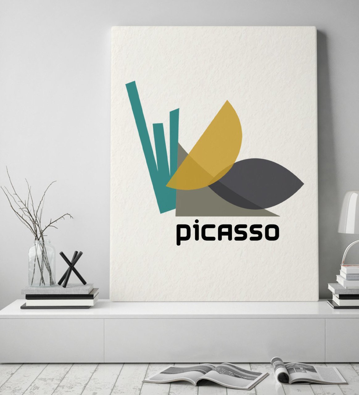 Picasso Tasarımlı Kanvas Tablo 70x100cm