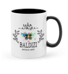 Kişiye Özel Yılın En İyi Baldızı Siyah Kupa Bardak