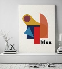 Klee Tasarımlı Kanvas Tablo 70x100cm