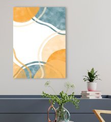 BK Gift Otel Odası Konseptli Kanvas Tablo 50x70cm-71