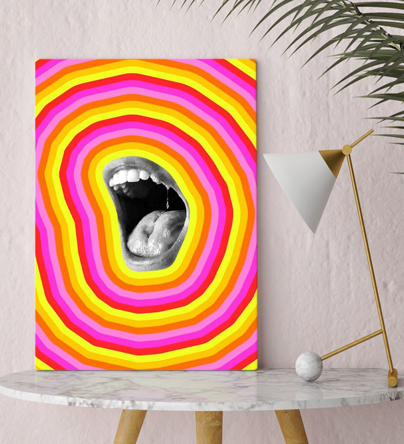 Bk Gift Fantastic Tasarımlı Kanvas Tablo-31 30X50CM Ev Dekorasyonu, Ev Hediyesi