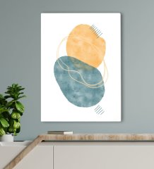 BK Gift Otel Odası Konseptli Kanvas Tablo 70x100cm-70