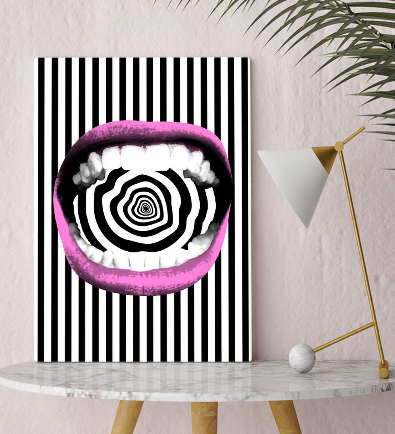 Bk Gift Fantastic Tasarımlı Kanvas Tablo-30 30X50CM Ev Dekorasyonu, Ev Hediyesi