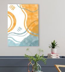 BK Gift Otel Odası Konseptli Kanvas Tablo 50x70cm-69