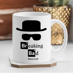 Kişiye Özel Breaking Bad Tasarımlı Beyaz Kupa Bardak - 2