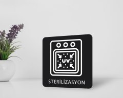BK Home Sterilizasyon Kapı Yönlendirme Levhası-2