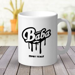 Kişiye Özel Beyaz Kupa Bardak (Babalar Günü Temalı) 33