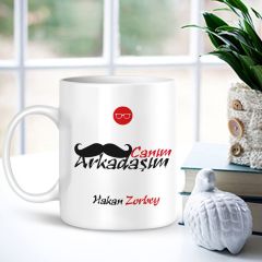 Kişiye Özel Canım Arkadaşım Beyaz Kupa Bardak - 004