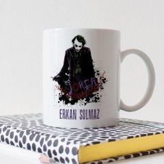Kişiye Özel Joker Tasarımlı Beyaz Kupa Bardak - 3