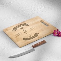 Kişiye Özel Ahşap Kesme Tahtası