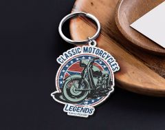 BK Gift Kişiye Özel Motorcu Temalı Ahşap Anahtarlık-18, Arkadaşa Hediye, Sevgiliye Hediye, Motorcuya Hediyeler