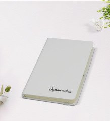 Kişiye Özel İsimli 9x14cm Beyaz Defter