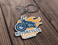 BK Gift Kişiye Özel Motorcu Temalı Ahşap Anahtarlık-15, Arkadaşa Hediye, Sevgiliye Hediye, Motorcuya Hediyeler