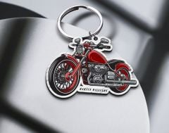 BK Gift Kişiye Özel Motorcu Temalı Ahşap Anahtarlık-14, Arkadaşa Hediye, Sevgiliye Hediye, Motorcuya Hediyeler
