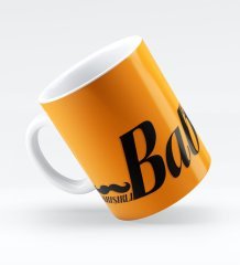 Babalar Gününe Özel En Yakışıklı Baba Beyaz Kupa Bardak - 2