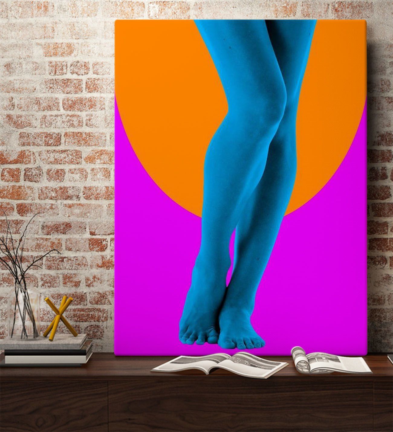 Bk Gift Fantastic Tasarımlı Kanvas Tablo-25 70X100CM Ev Dekorasyonu, Ev Hediyesi