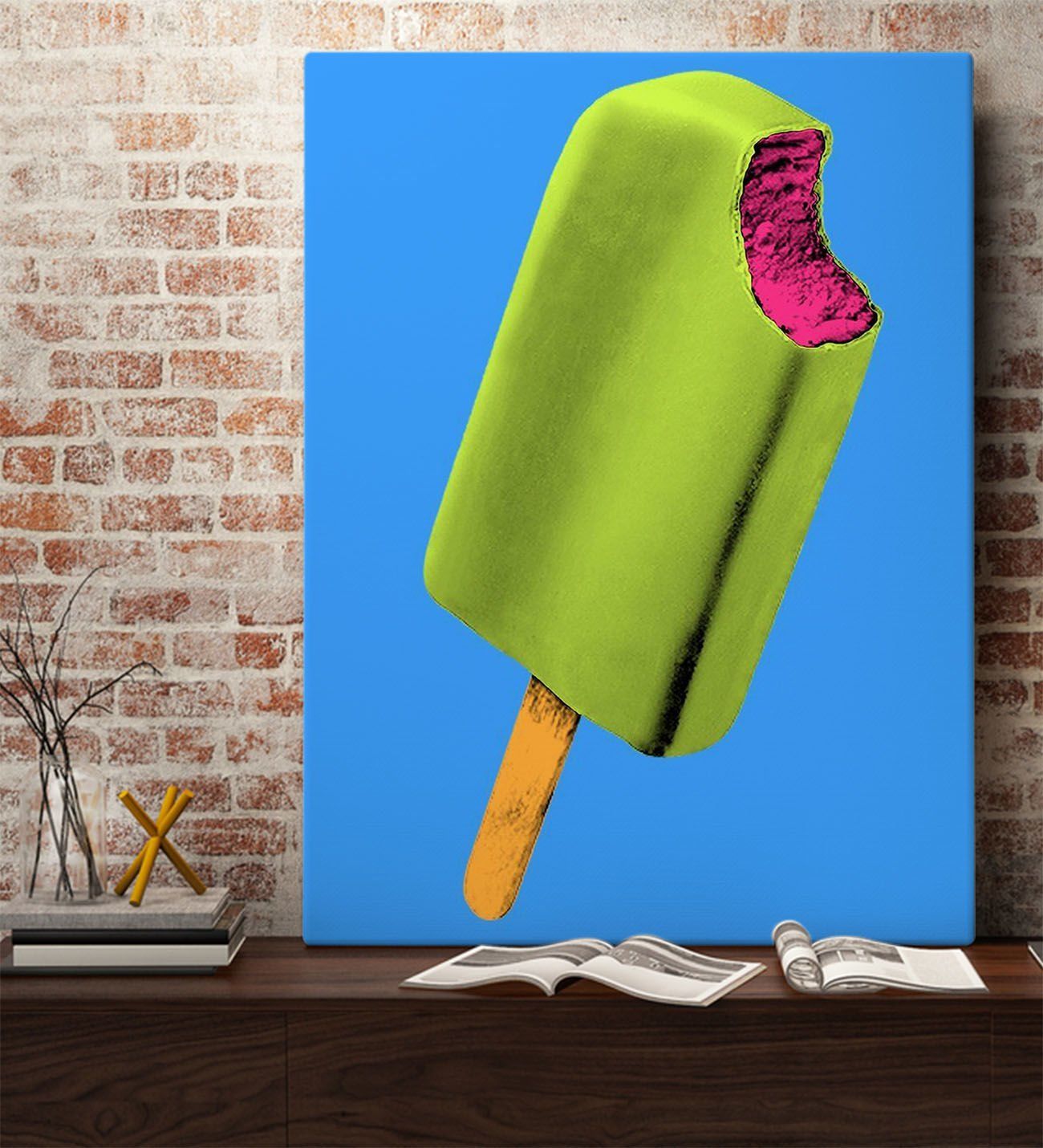Bk Gift Fantastic Tasarımlı Kanvas Tablo-24 70X100CM Ev Dekorasyonu, Ev Hediyesi