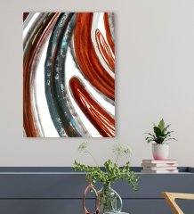 BK Gift Otel Odası Konseptli Kanvas Tablo 50x70cm-62