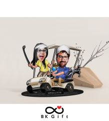 BK Gift Kişiye Özel Sevgililer Karikatürlü Ahşap Biblo, Sevgililer Günü Hediyesi, Doğum Günü Hediyesi, Yıl Dönümü Hediyesi-96