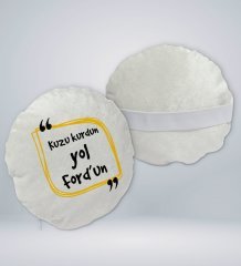 BK Gift Esprili Yuvarlak Araç Koltuk Yastığı-8