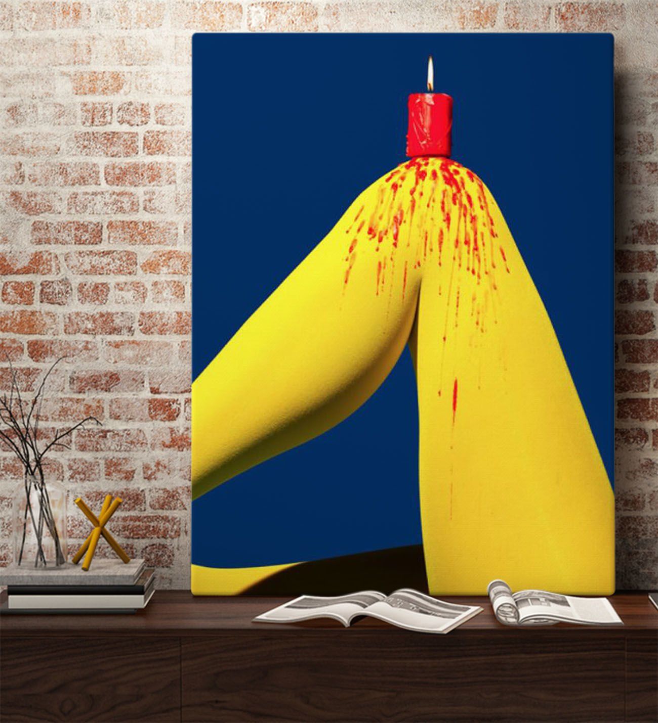 Bk Gift Fantastic Tasarımlı Kanvas Tablo-23 70X100CM Ev Dekorasyonu, Ev Hediyesi
