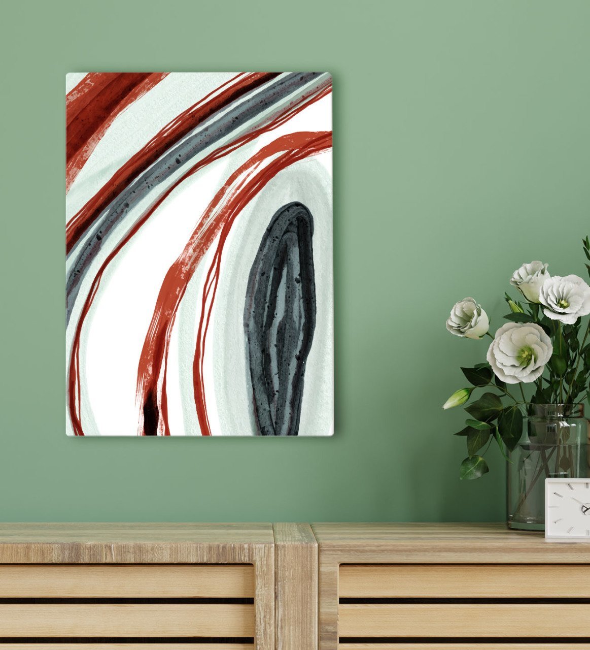 BK Gift Otel Odası Konseptli Kanvas Tablo 30x50cm-61