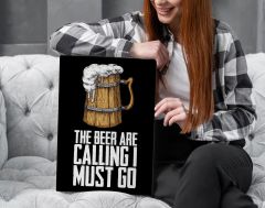 BK Gift  Beer Tasarımlı Kanvas Tablo-17 30x50cm Ev Dekorasyonu, Ev Hediyesi