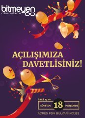 Firmalara Özel Bitmeyen Açılış Davetiyesi Model 4