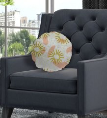 BK Gift Modern Yuvarlak Dekoratif Kırlent Yastık-9