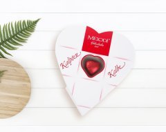 Kişiye Özel Sevgililer Günü Çift Harfli Bulut Kolye Kupa ve Kalpten Kalbe Çikolata Hediye Seti-50