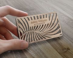 BK Gift Kişiye Özel Ahşap Lazer Kesim Kartvizit (100 ADET)-4, Özel Ahşap Kartvizit, Kişiye Özel Kartvizit, Logolu Kartvizit, Lazer Kesim Ahşap Kartvizit