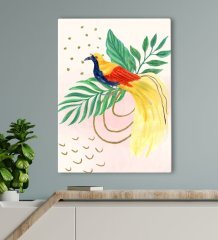 BK Gift Otel Odası Konseptli Kanvas Tablo 70x100cm-59