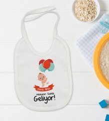 BK Kids Kişiye Özel Mekanın Sahibi Geliyor Tasarımlı Bebek Mama Önlüğü - Model 1