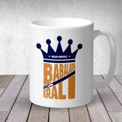 Kişiye Özel Beyaz Kupa Bardak (Babalar Günü Temalı) 16-2