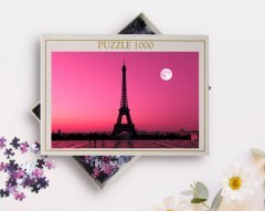 BK Home Paris Manzara 1000 Parça Profesyonel Puzzle-12