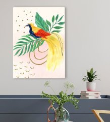 BK Gift Otel Odası Konseptli Kanvas Tablo 50x70cm-59