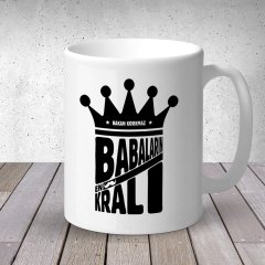 Kişiye Özel Beyaz Kupa Bardak (Babalar Günü Temalı) 16-1