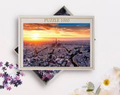 BK Home Paris Manzara 1000 Parça Profesyonel Puzzle-11