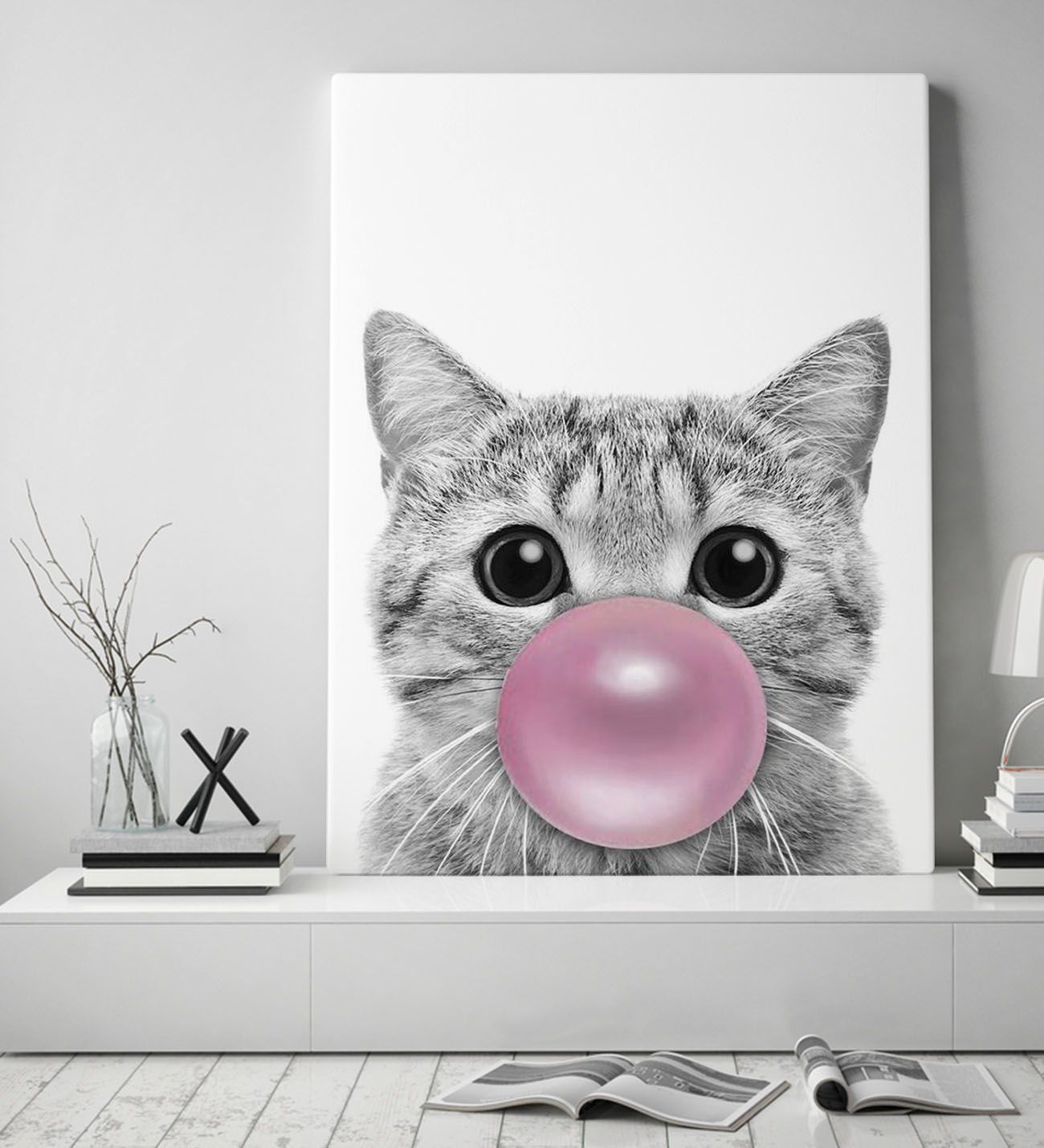 Bk Gift Fantastic Tasarımlı Kanvas Tablo-20 50X70CM Ev Dekorasyonu, Ev Hediyesi