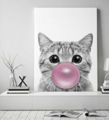 Bk Gift Fantastic Tasarımlı Kanvas Tablo-20 50X70CM Ev Dekorasyonu, Ev Hediyesi