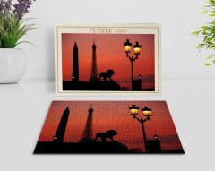 BK Home Paris Manzara 1000 Parça Profesyonel Puzzle-10