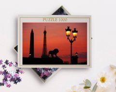 BK Home Paris Manzara 1000 Parça Profesyonel Puzzle-10