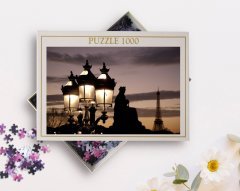 BK Home Paris Manzara 1000 Parça Profesyonel Puzzle-9
