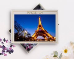 BK Home Paris Manzara 1000 Parça Profesyonel Puzzle-6